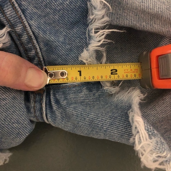 NWOT Madewell Relaxed Denim Shorts Light Dunwoody Wash - Size 27 - Picture 9 of 9